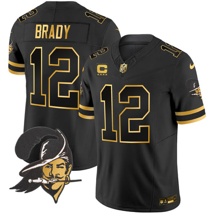 Men's Buccaneers Throwback Gold Vapor Limited Jersey - All Stitched