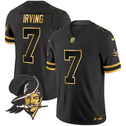 Men's Buccaneers Throwback Gold Vapor Limited Jersey - All Stitched