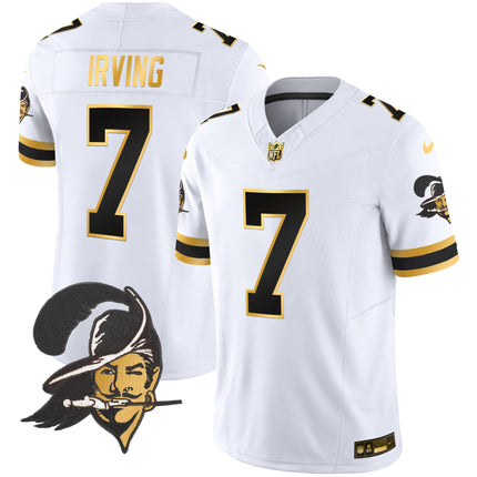 Men's Buccaneers Throwback Gold Vapor Limited Jersey - All Stitched