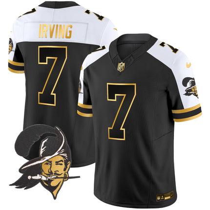 Men's Buccaneers Throwback Gold Vapor Limited Jersey - All Stitched