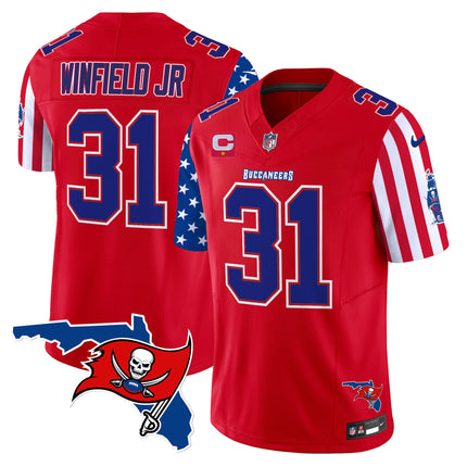 Men's Buccaneers American Style Vapor Limited Jersey - All Stitched
