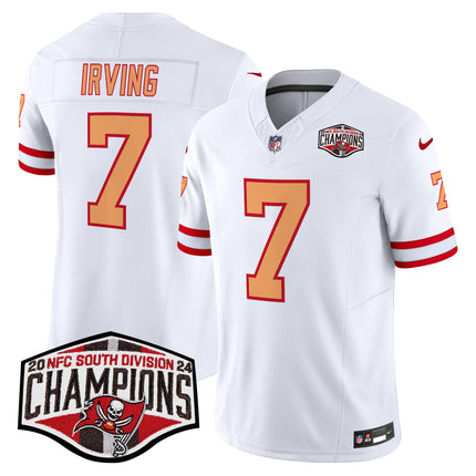 Men's Tampa Bay Buccaneers Throwback 2024 NFC South Division Champions Patch Vapor Limited Jersey - All Stitched