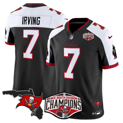 Men's Buccaneers 2024 NFC South Division Champions Patch Vapor Limited Jersey - All Stitched