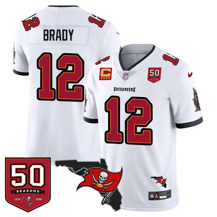 Men's Tampa Bay Buccaneers 50th Season Limited Jersey - All Stitched