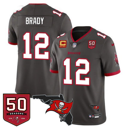 Men's Tampa Bay Buccaneers 50th Season Limited Jersey - All Stitched