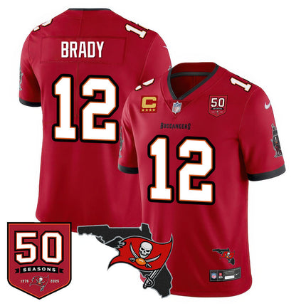 Men's Tampa Bay Buccaneers 50th Season Limited Jersey - All Stitched