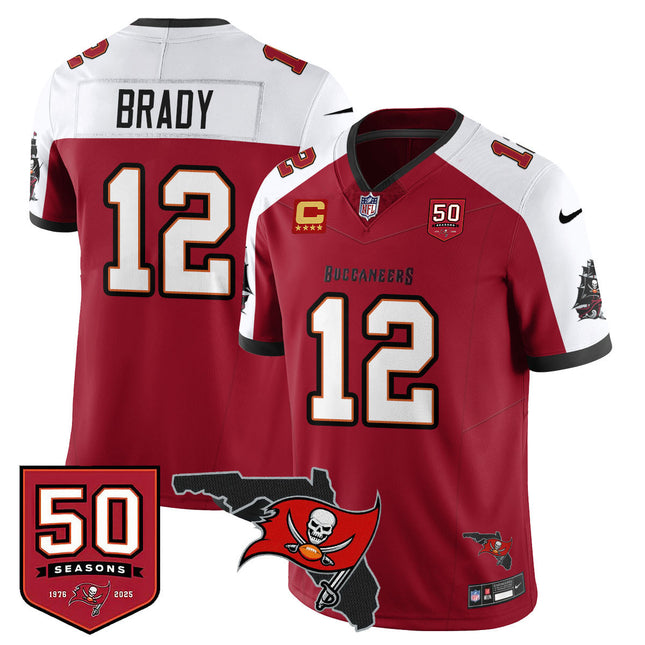 Men's Tampa Bay Buccaneers 50th Season Limited Jersey - All Stitched