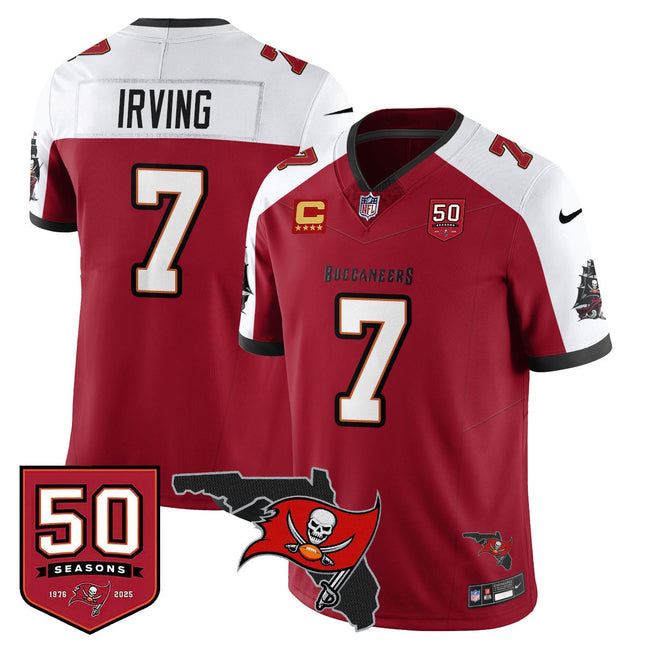Men's Tampa Bay Buccaneers 50th Season Limited Jersey - All Stitched