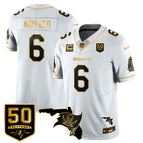 Baker Mayfield - 6 / White Gold / S