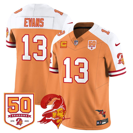Men's Tampa Bay Buccaneers 50th Season Limited Jersey - All Stitched