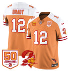 Tom Brady - 12 / Creamsicle Alternate / S