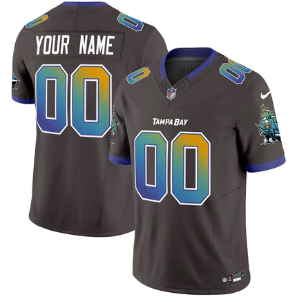 Custom Name/Gender Buccaneers Tampa City Vapor Limited Jersey - All Stitched