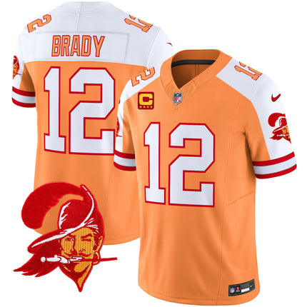 Men's Tampa Bay Buccaneers Throwback Vapor Limited Jersey V2 - All Stitched