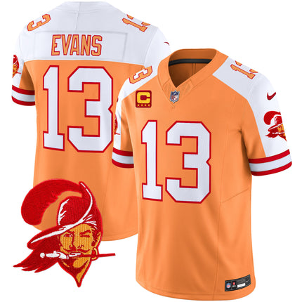 Men's Tampa Bay Buccaneers Throwback Vapor Limited Jersey V2 - All Stitched