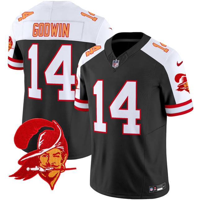 Men's Tampa Bay Buccaneers Throwback Vapor Limited Jersey V2 - All Stitched
