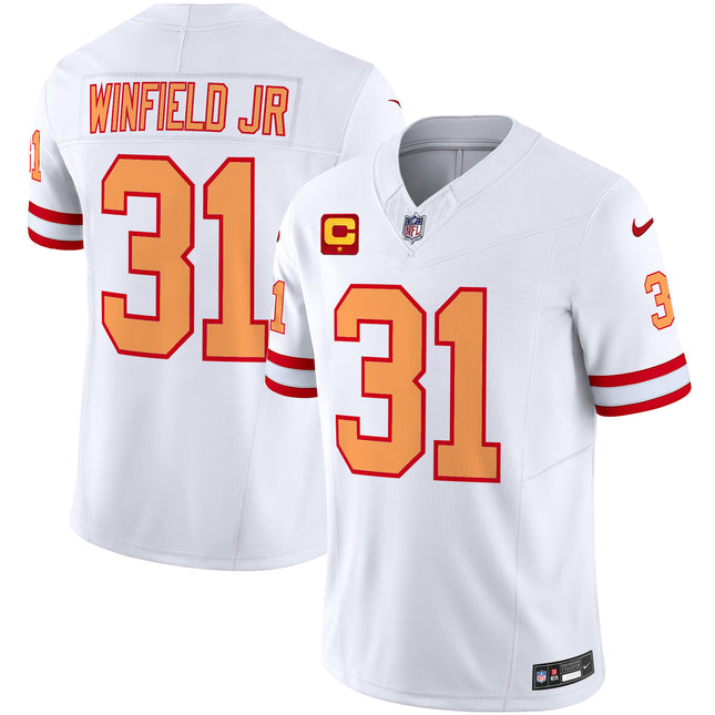 Men's Tampa Bay Buccaneers Throwback Vapor Limited Jersey V2 - All Stitched