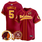 Burgundy / Jayden Daniels / S