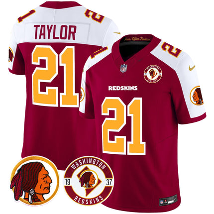Men's Washington Redskins 2024 Vapor Limited Jersey - Est. 1937 Patch - All Stitched