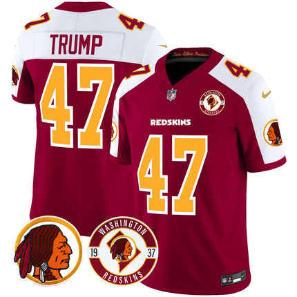 Men's Washington Redskins 2024 Vapor Limited Jersey - Est. 1937 Patch - All Stitched