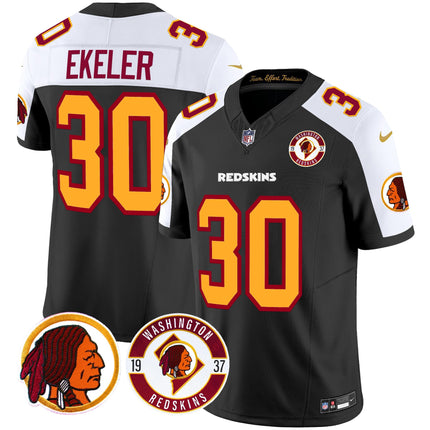 Men's Washington Redskins 2024 Vapor Limited Jersey - Est. 1937 Patch - All Stitched