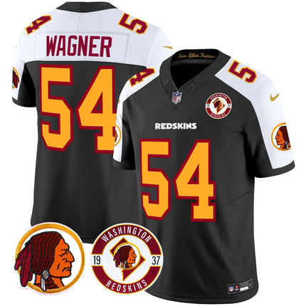 Men's Washington Redskins 2024 Vapor Limited Jersey - Est. 1937 Patch - All Stitched