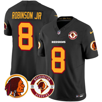 Men's Washington Redskins 2024 Vapor Limited Jersey - Est. 1937 Patch - All Stitched