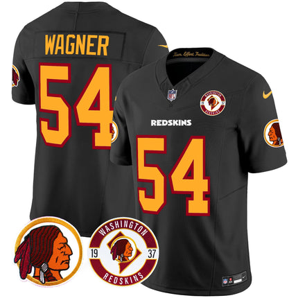 Men's Washington Redskins 2024 Vapor Limited Jersey - Est. 1937 Patch - All Stitched