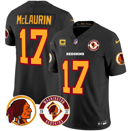 Men's Washington Redskins 2024 Vapor Limited Jersey - Est. 1937 Patch - All Stitched