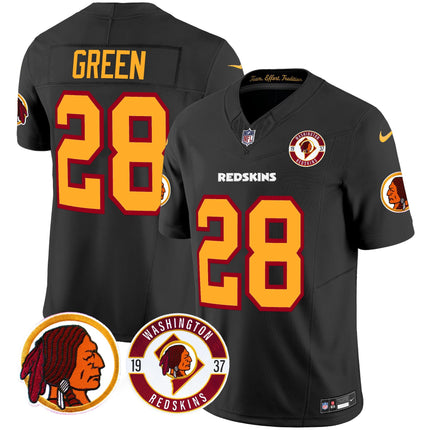 Men's Washington Redskins 2024 Vapor Limited Jersey - Est. 1937 Patch - All Stitched