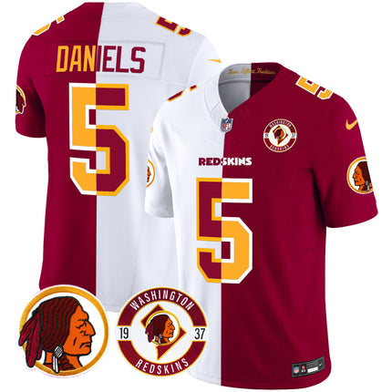 Men's Washington Redskins 2024 Vapor Limited Jersey - Est. 1937 Patch - All Stitched