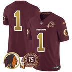 Burgundy / #1 Team / S
