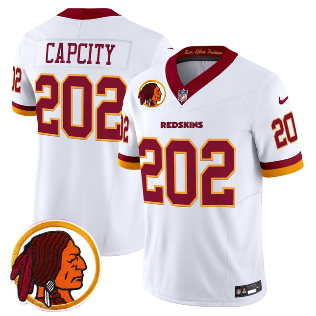 Men's Washington Redskins Throwback Vapor Limited Jersey V2 - All Stitched