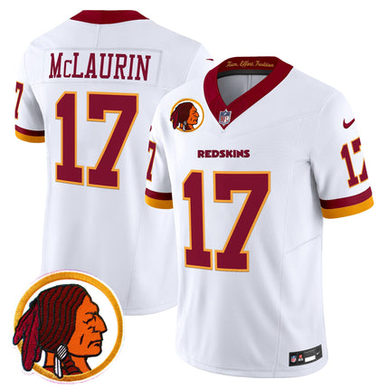 Men's Washington Redskins Throwback Vapor Limited Jersey V2 - All Stitched