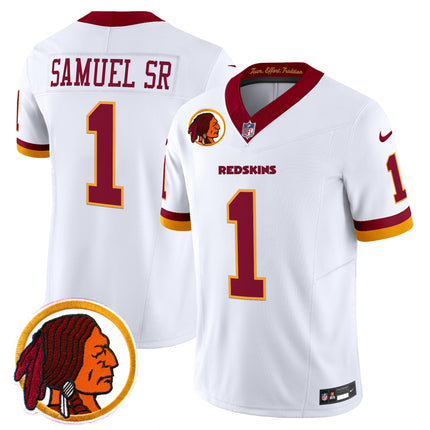 Men's Washington Redskins Throwback Vapor Limited Jersey V2 - All Stitched