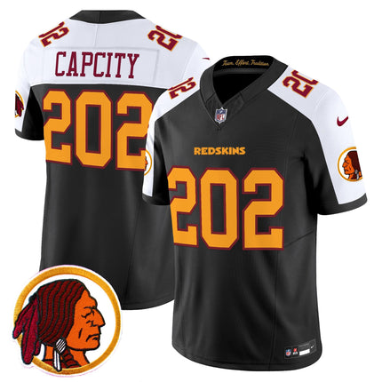 Men's Washington Redskins Throwback Vapor Limited Jersey V2 - All Stitched