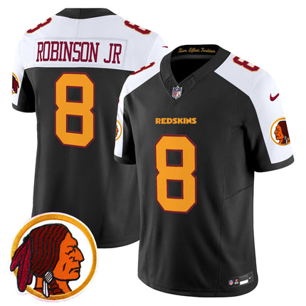 Men's Washington Redskins Throwback Vapor Limited Jersey V2 - All Stitched