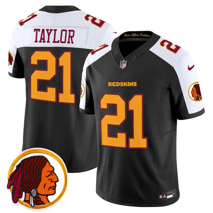 Men's Washington Redskins Throwback Vapor Limited Jersey V2 - All Stitched