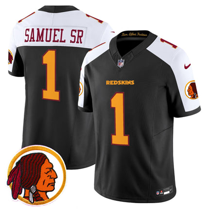 Men's Washington Redskins Throwback Vapor Limited Jersey V2 - All Stitched