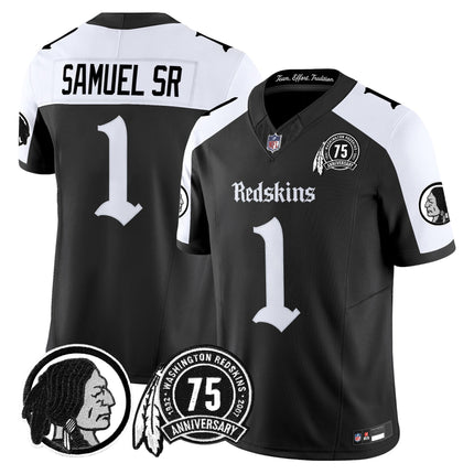 Men's Washington Redskins 'Gothic Capital Edition' Vapor Limited Jersey - All Stitched
