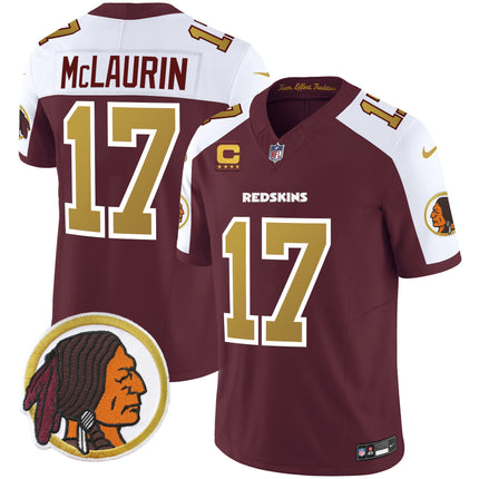 Men's Washington Redskins Throwback Vapor Limited Jersey - All Stitched