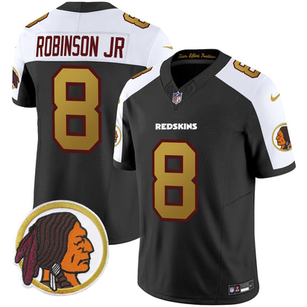 Men's Washington Redskins Throwback Vapor Limited Jersey - All Stitched