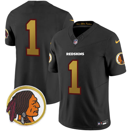 Men's Washington Redskins Throwback Vapor Limited Jersey - All Stitched
