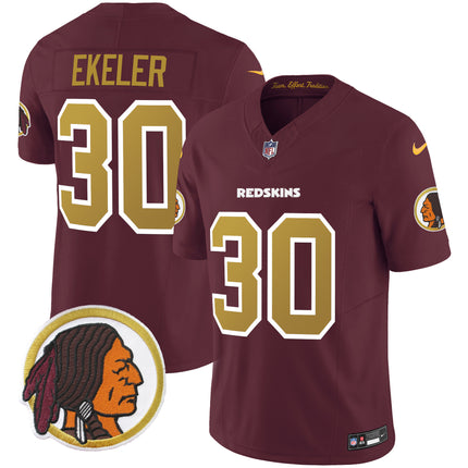 Men's Washington Redskins Throwback Vapor Limited Jersey - All Stitched