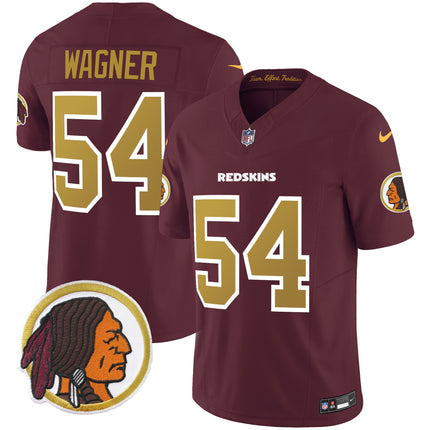 Men's Washington Redskins Throwback Vapor Limited Jersey - All Stitched