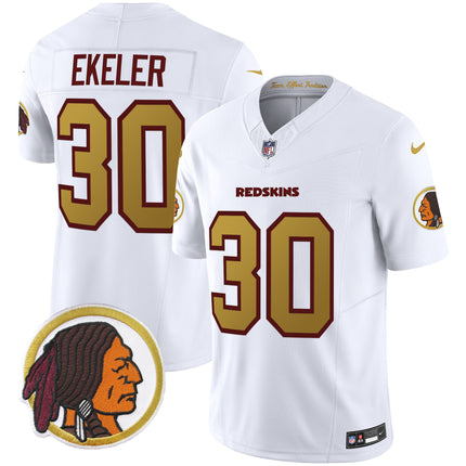 Men's Washington Redskins Throwback Vapor Limited Jersey - All Stitched