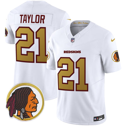 Men's Washington Redskins Throwback Vapor Limited Jersey - All Stitched