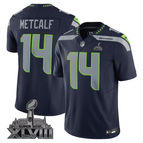 METCALF - 14 / Navy - SB XLVIII Patch / S