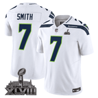SMITH - 7 / White - SB XLVIII Patch / S