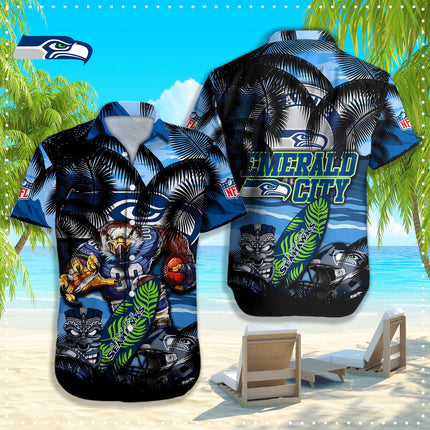 Seattle Seahawks NFL-Hawaiian shirt Q-48184