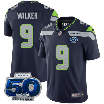 Men's Seattle Seahawks 50th Season Vapor Limited Jersey - All Stitched